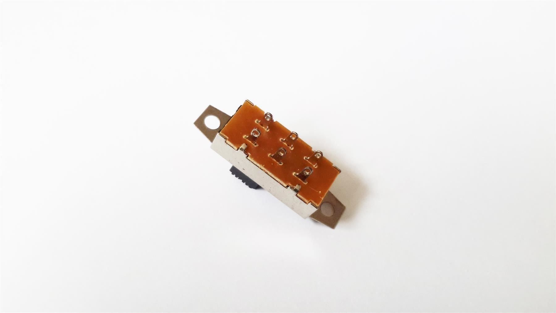 Interruttori: Schiebeschalter Mini 6 Pins 2xUM silber – Nuovo e nell'imballaggio originale da St. Gallen venduto da cointec 3