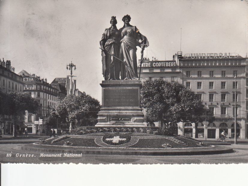 Cartoline postali: Genève 1954 – Usato da Bürglen TG venduto da StampGraf