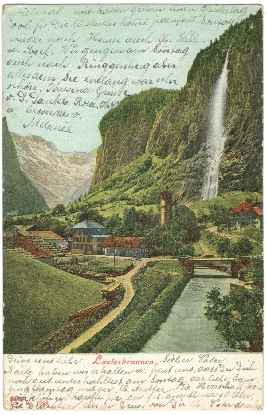 Cartes postales: AK Lauterbrunnen 1905 – D'occasion à Zürich par tol_b7c7