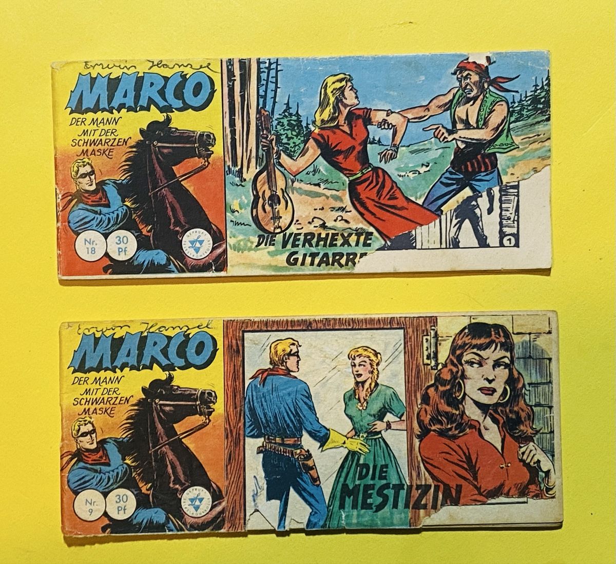 Fumetti: Sammlung alte Comics "Marco", 2er Konvolut, antiquarisch – Usato da Zuerich venduto da SonderArt-Wertgut