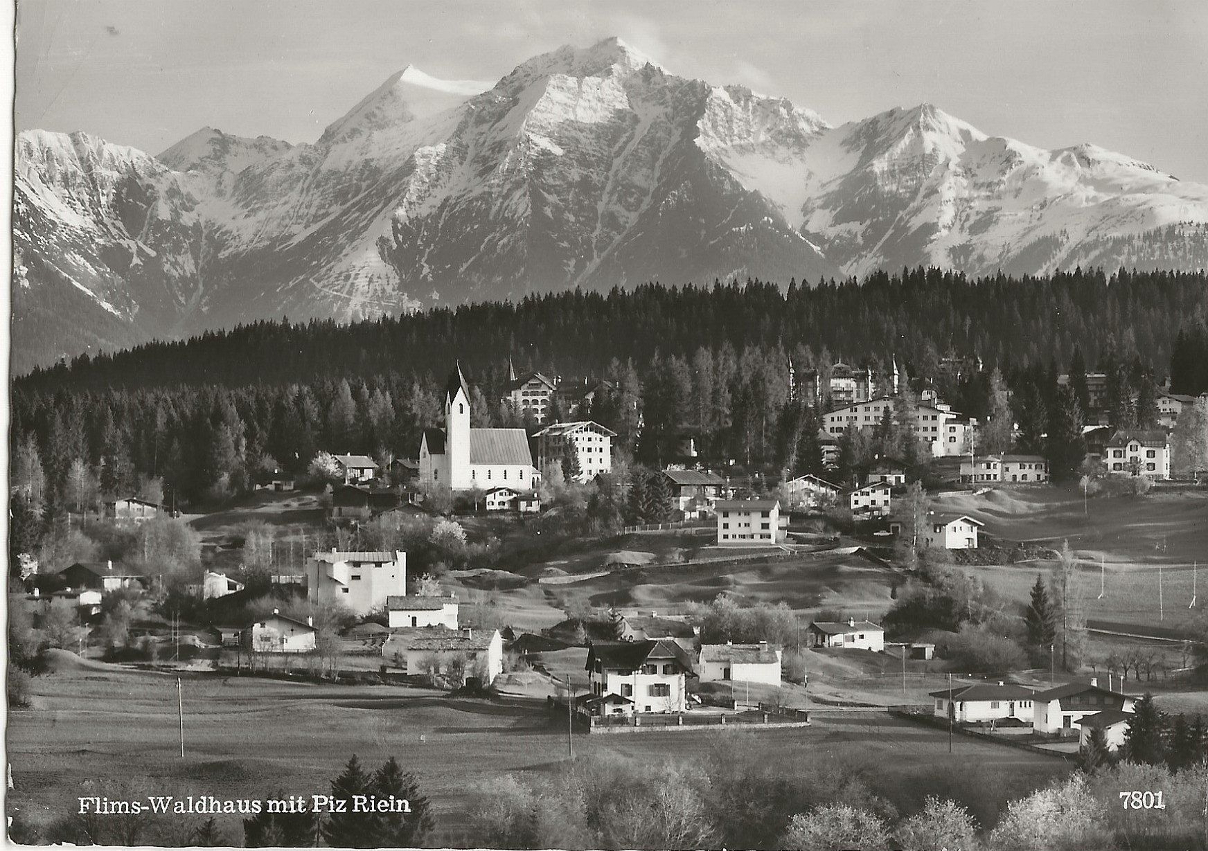 Cartoline postali: Flims-Waldhaus, Jules Geiger, 1963 – Usato da Frauenfeld venduto da Merk52