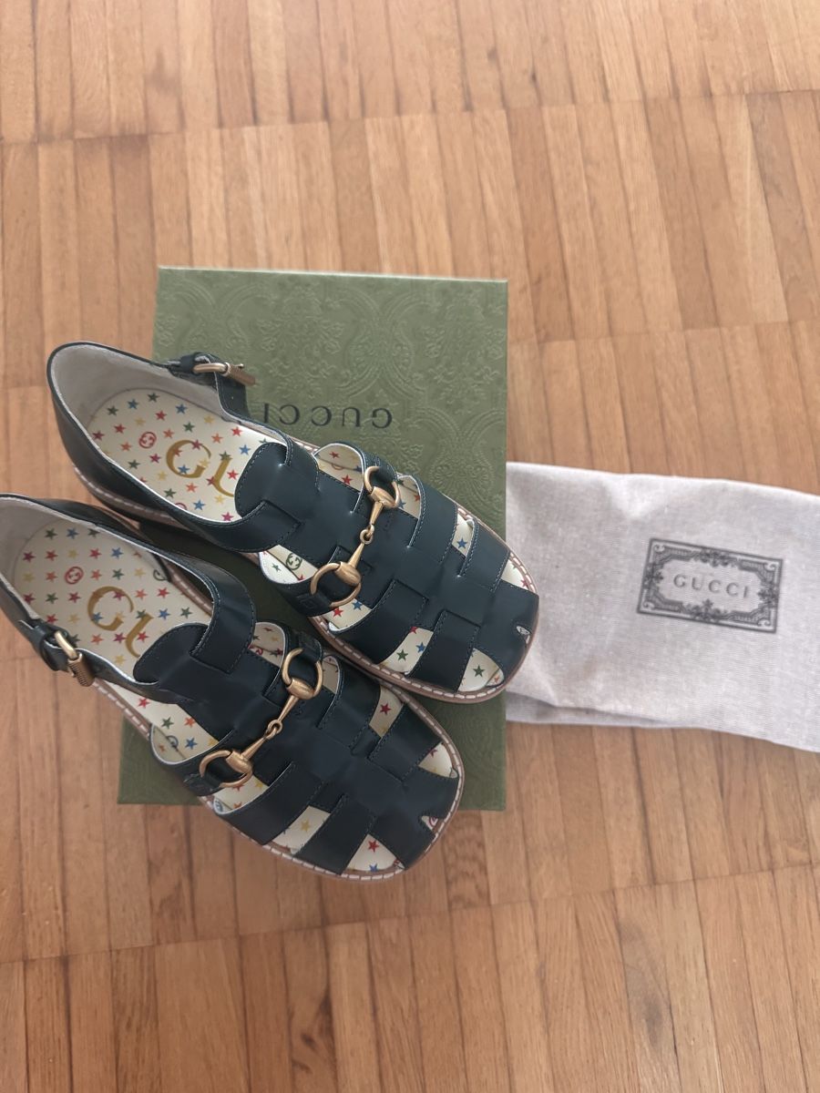 Gucci Scarpe per ragazzi: Gucci Leder Kinder Sandale Gr.32 – Nuovo e nell'imballaggio originale da Pfäffikon SZ venduto da EMMA0111 3