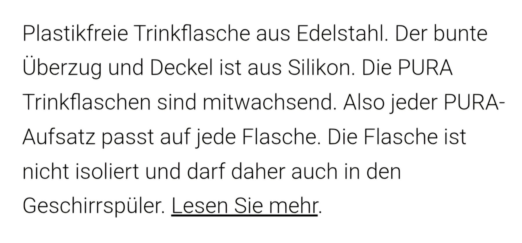 Trinkflaschen & Thermosflaschen: Pura Trinkflasche Kinder – Gebraucht aus Greifensee von Angela120 3
