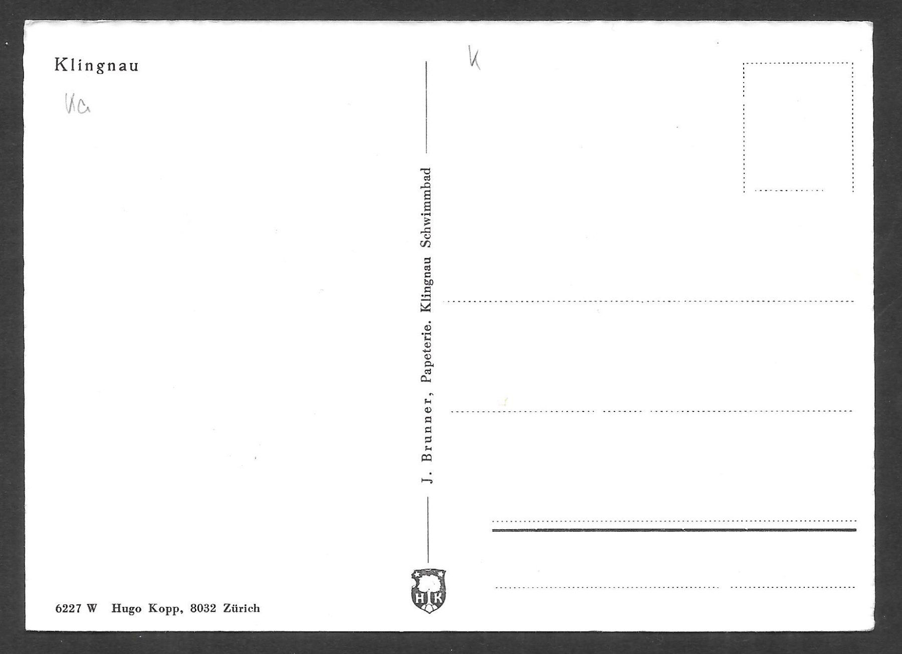 Cartoline postali: Klingnau Schmimmbad – Usato da Olten venduto da clotaldi 1