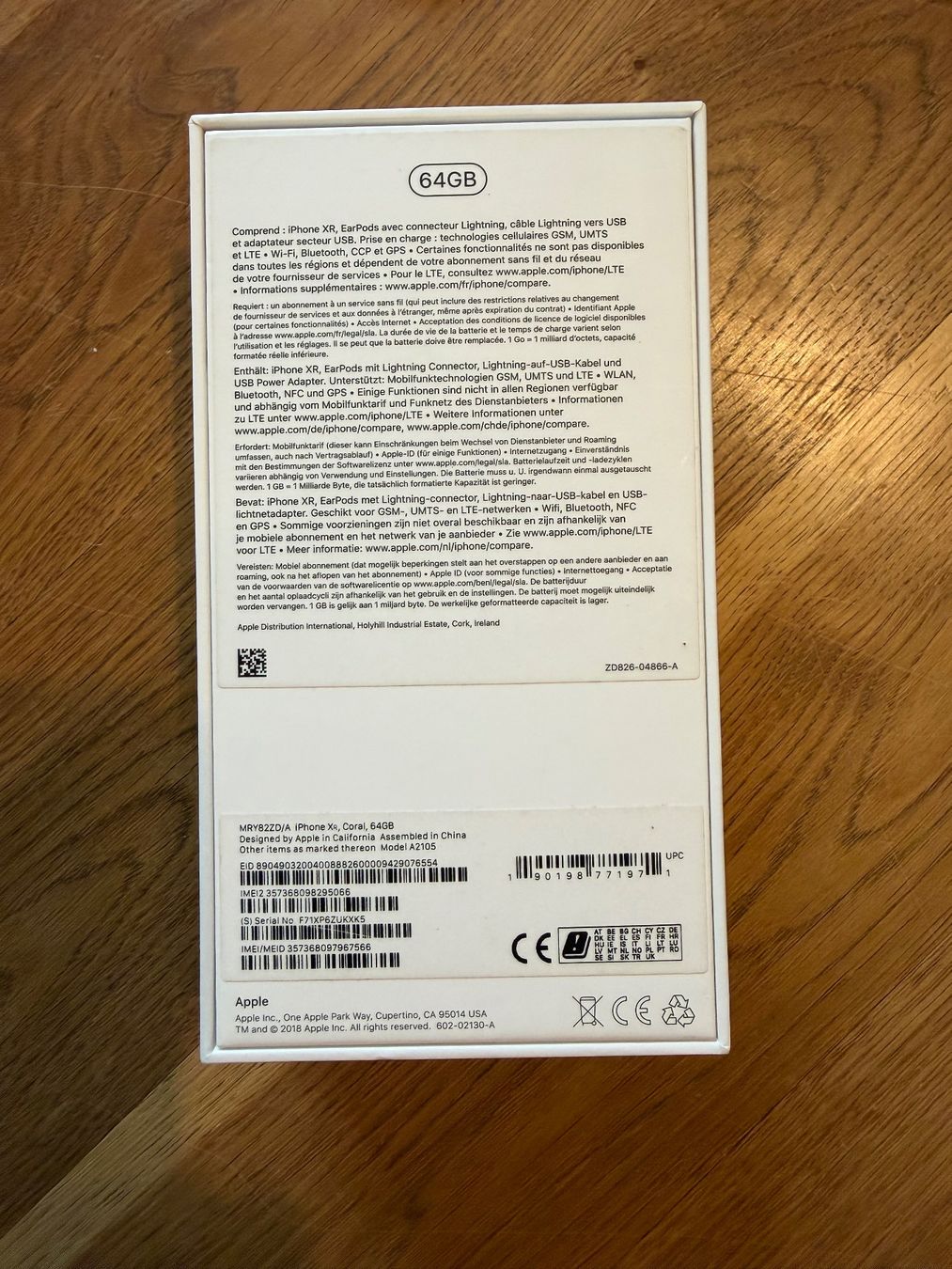 Apple Telefoni cellulari / Smartphones: iPhone XR, Coral, 64GB – Usato da Oberkirch LU venduto da LoVelo3 9