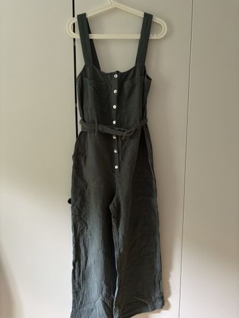 Jumpsuit Zara XS gaz grün 