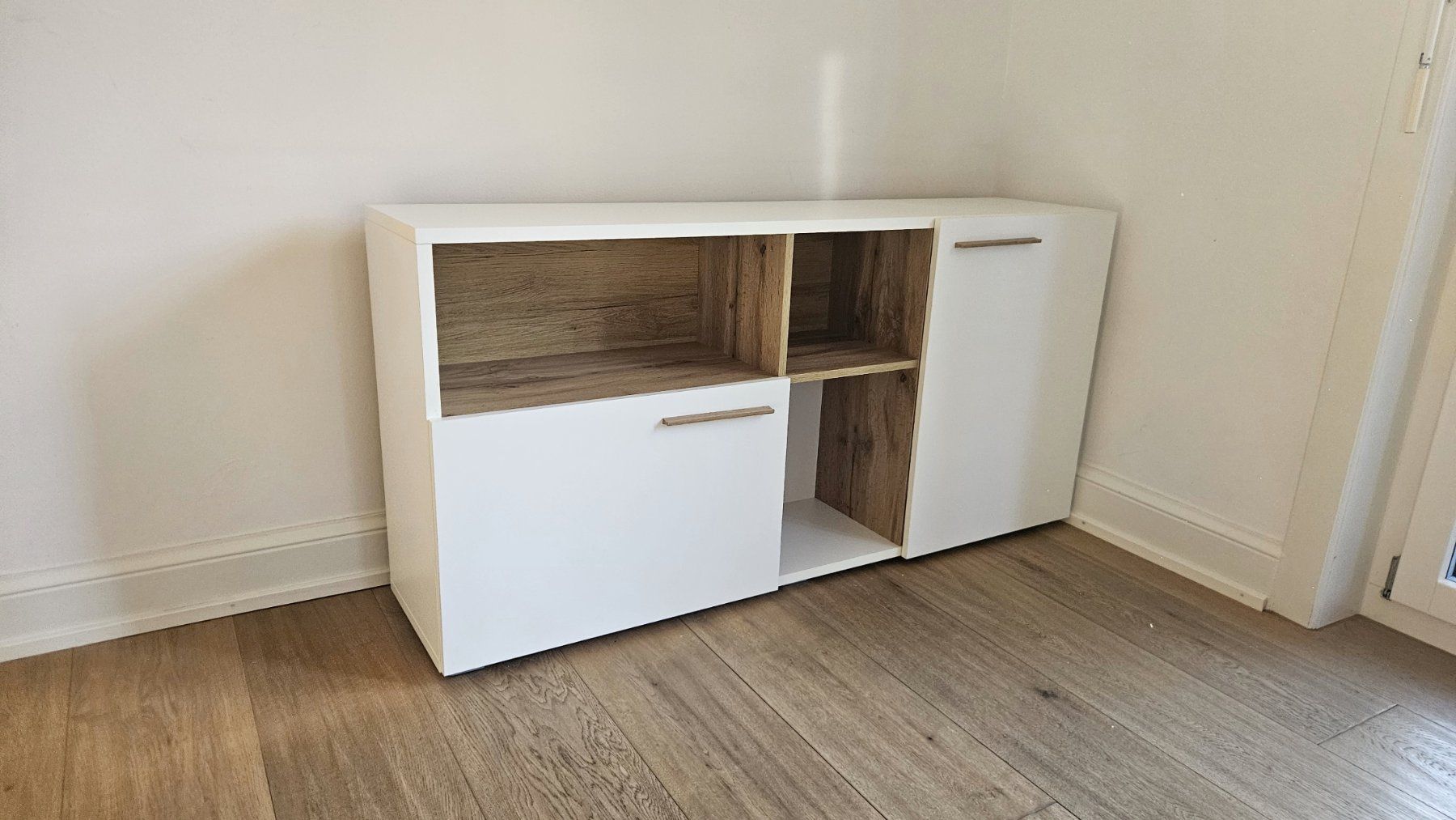 Kommoden: Sideboard / Kommode in Weiss und Eichenoptik, 150 cm – Gebraucht aus Luzern von ramon.gu 7