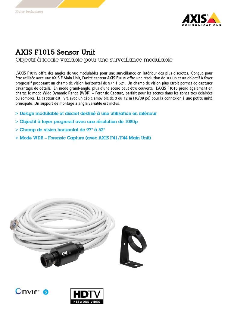 Camcorder: Caméra discrète AXIS F1015 filaire neuve – Neu und originalverpackt aus Grand-Lancy von Pingpong2005 6