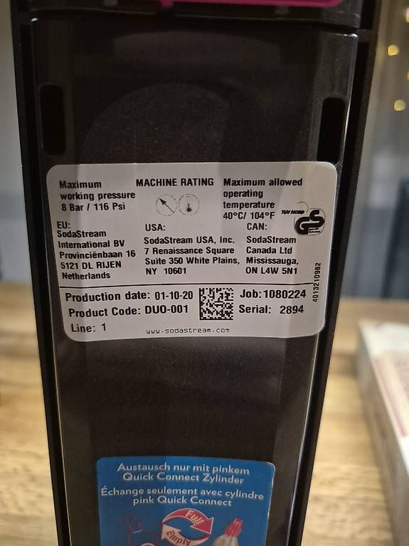 Sodastream Elettrodomestici da cucina: Sodastream Duo mit Zubehör – Usato da Koppigen venduto da abu_5syv 3