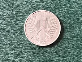 Seltene DDR 5 Pfennig 1952
