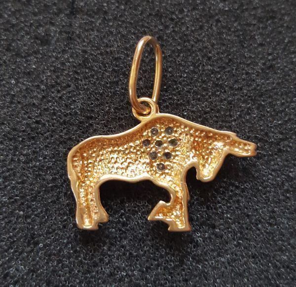 Ciondoli: Gold 585 Anhänger  Mit Steine – Nuovo (secondo la descrizione) da Wald ZH venduto da Dasilver 1