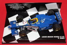 1/43 Ligier Mügen Honda JS43 (1996) - #10 P. Diniz