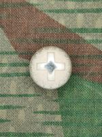 Uniformknopf Ord. 1898 für Offiziere, 14.7 mm, Silber