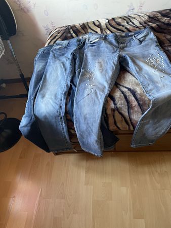 Jeans tendance femme, lot de 4, taille W40L32 parfait état!