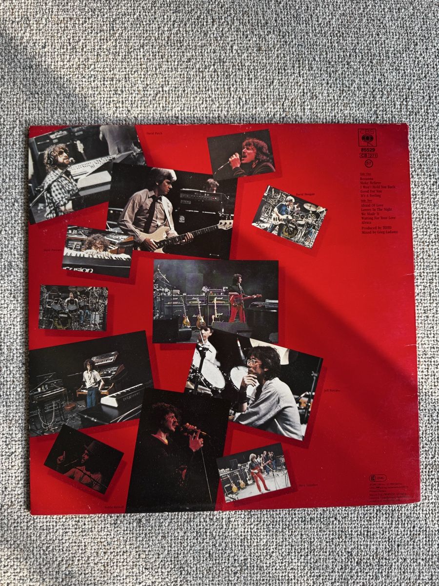 Schallplatten: Toto -  IV  - LP - 80s – Gebraucht aus Rorbas von BlackstarRecords 1