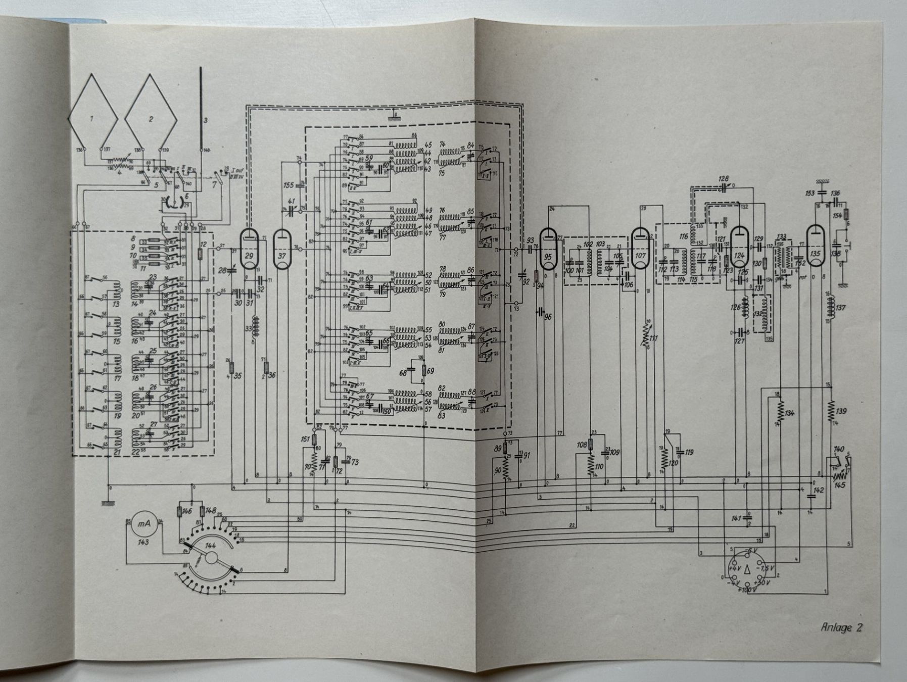 Technique de radiocom: Telefunken Handbuch zum Peiler 111N – D'occasion à Ins par funkflieger 8