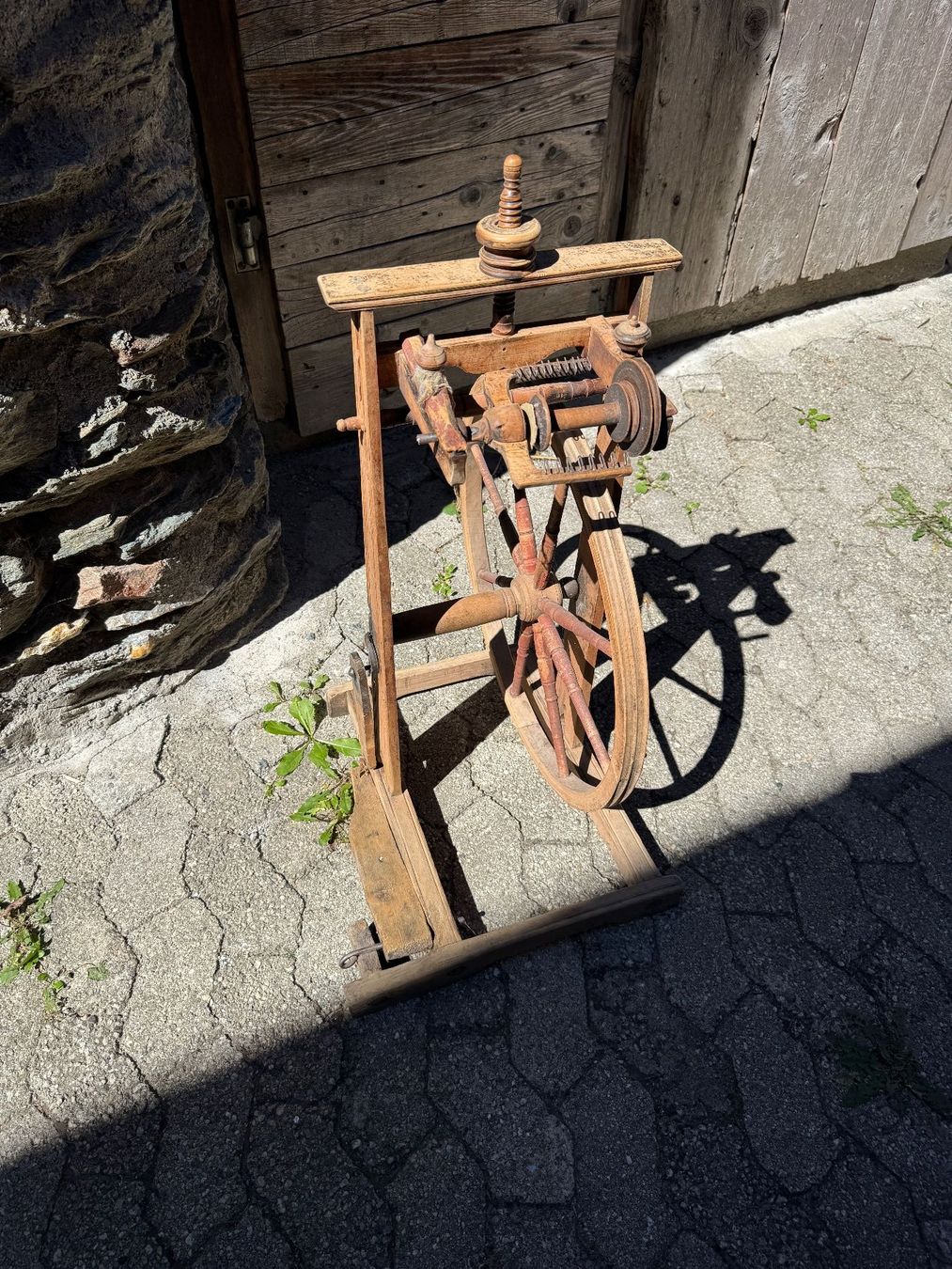 Spinnräder: antikes Spinnrad – Gebraucht aus Zumikon von Camcam5678