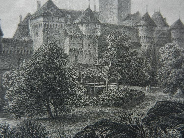 Gravures: Schloss Chillon – D'occasion à Risch par Rischli15 9