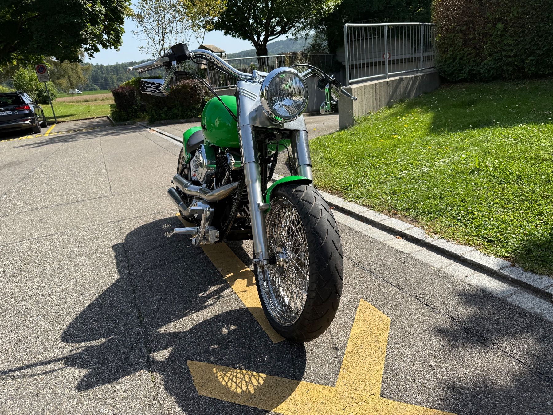Harley-Davidson Chopper: Harley Davidson Heritage Evo Softail Custom – Usato da Rütihof venduto da elcheffe81 3