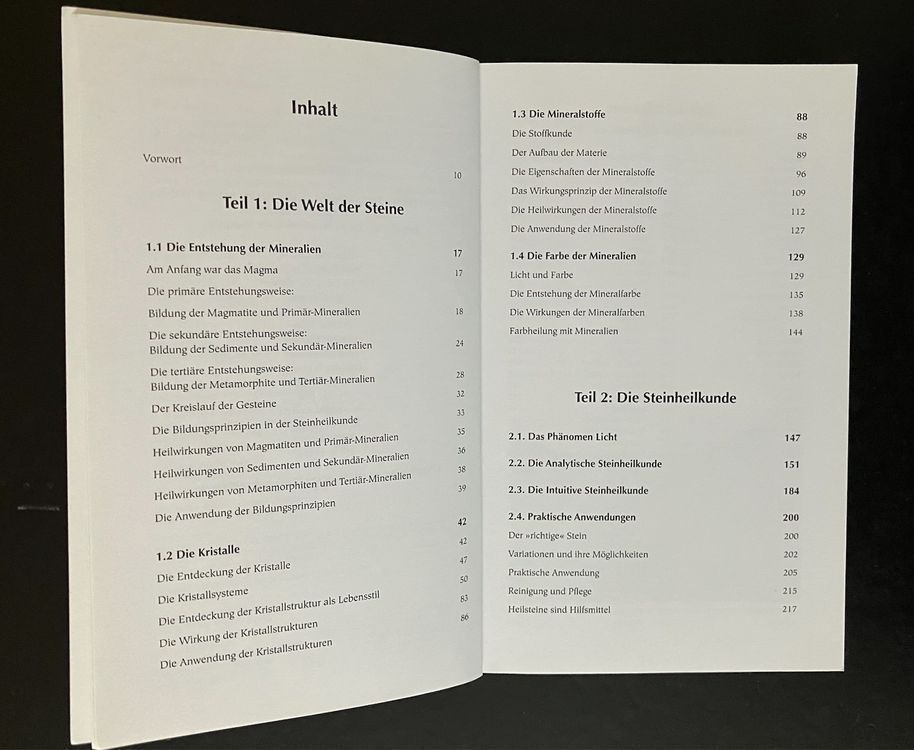 Libri: die steinheilkunde . das handbuch . michael gienger – Usato da Allschwil venduto da rotocker 2