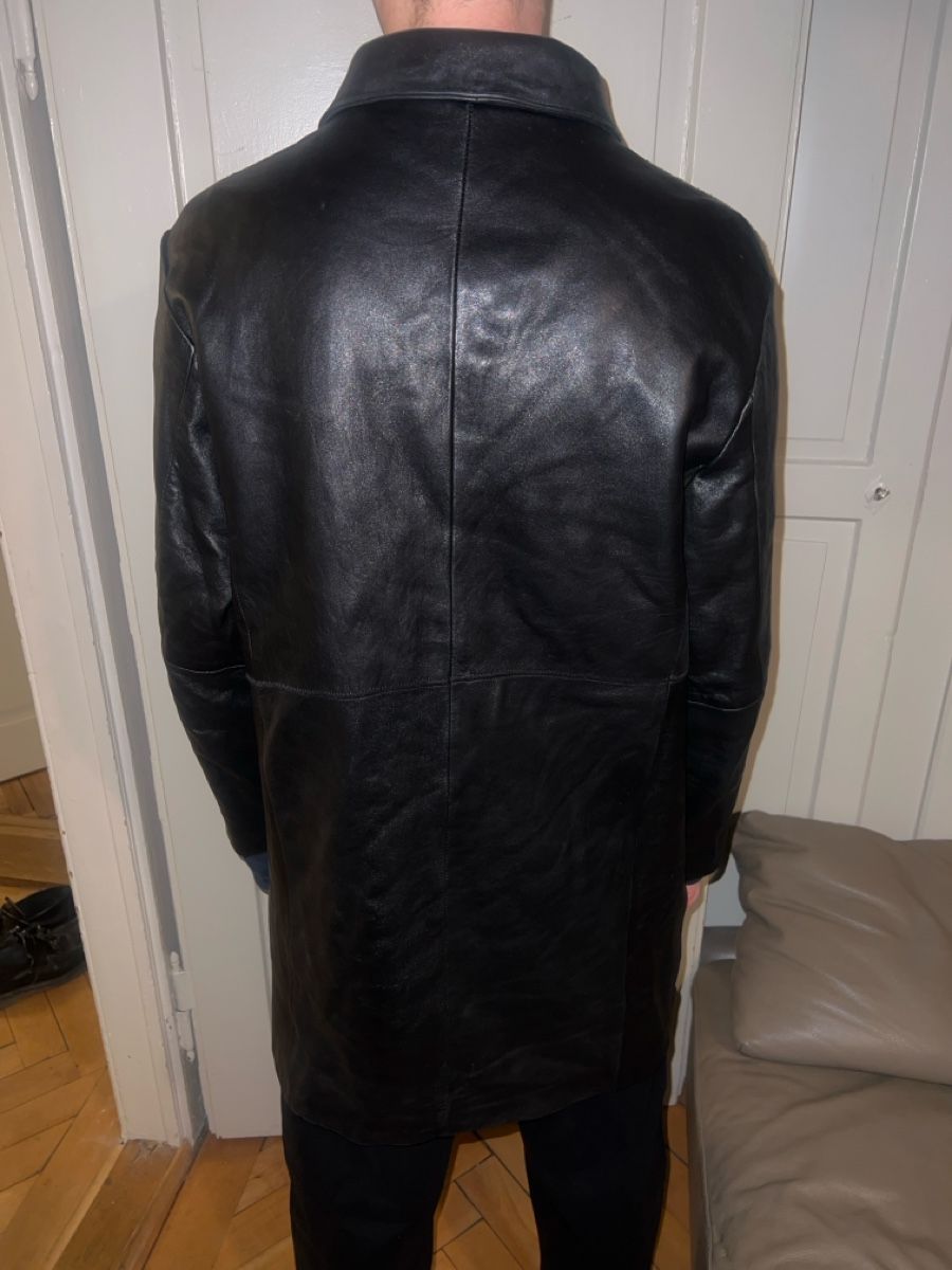 Giacche: Vintage Offset Leather Jacket – Usato da Zürich venduto da yde_qbw9 2