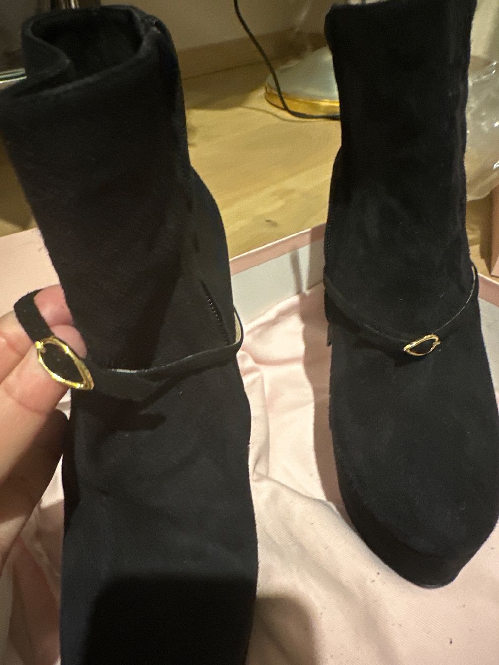 Scarpe da donna: Jennifer Chamandi suede boots – Nuovo (secondo la descrizione) da Genève venduto da val_rp9x 7