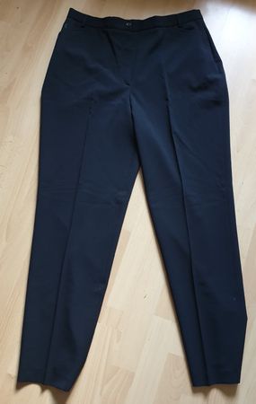 Schwarze Stoffhose Gr. 46 gardeur Slim-Line H218