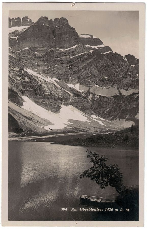 Cartoline postali: Am Oberblegisee, gelaufen 1927 – Usato da Frauenfeld venduto da POML