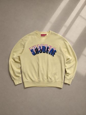 Supreme Pullover hellgelb Grösse M guter Zustand