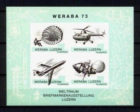 Tutti i francobolli: 1973 WERABA Luzern – Usato da Eggersriet venduto da stamp303