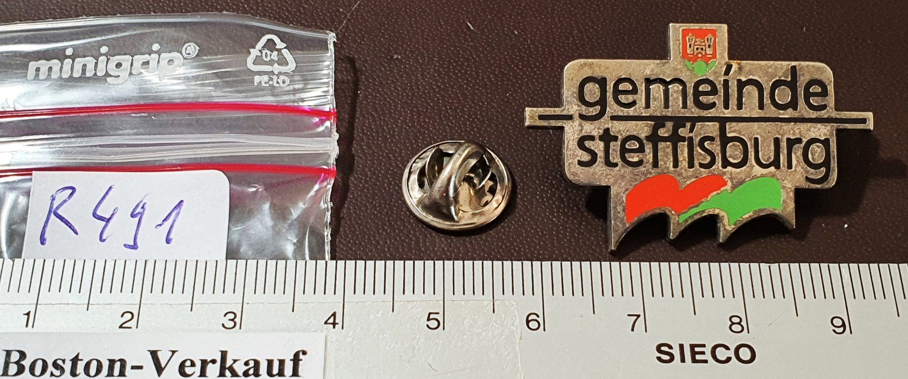 Placchette & Badge: R491 - Pin Gemeinde Steffisburg – Usato da Reinach BL venduto da Boston-Verkauf 1
