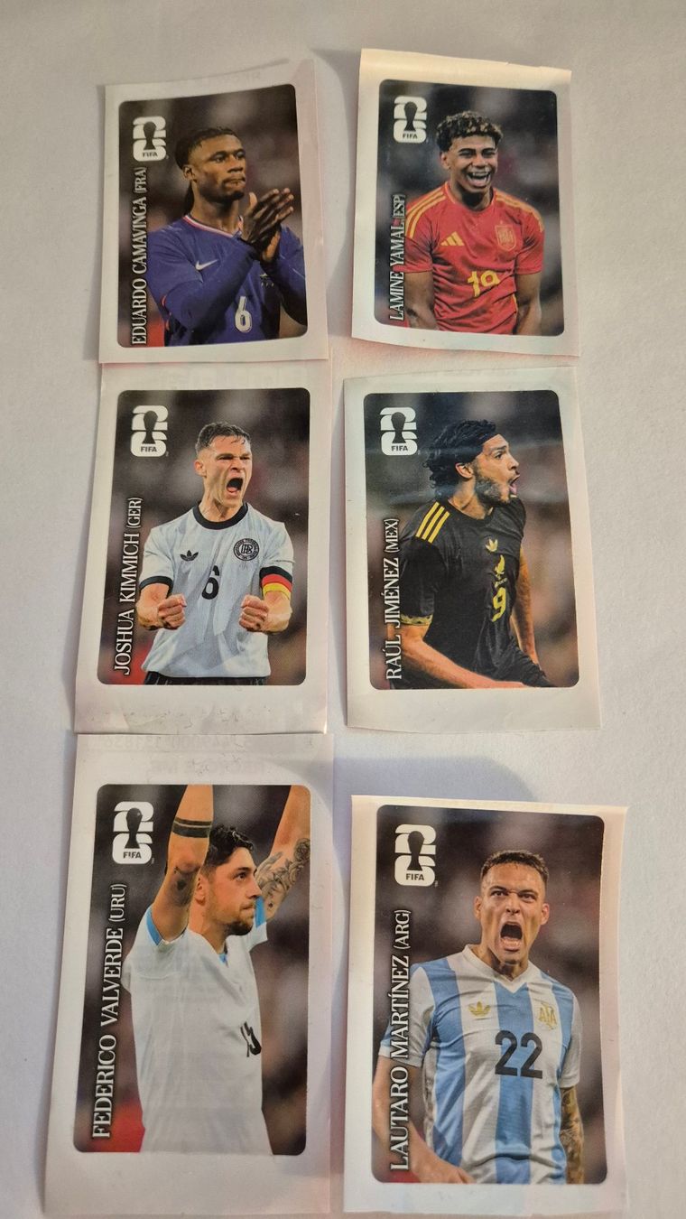 Panini Sammelbilder & Trading cards: 6 Panini Coca Cola Sticker – Gebraucht aus Uznach von DeNois