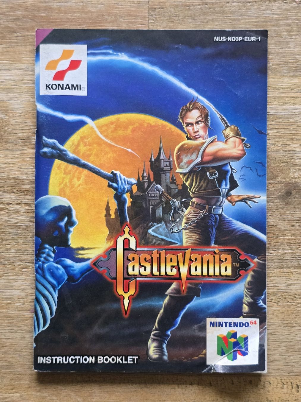 Nintendo Giochi: Castlevania 64 Nintendo Instruction Booklet – Usato da Güttingen venduto da Odhin