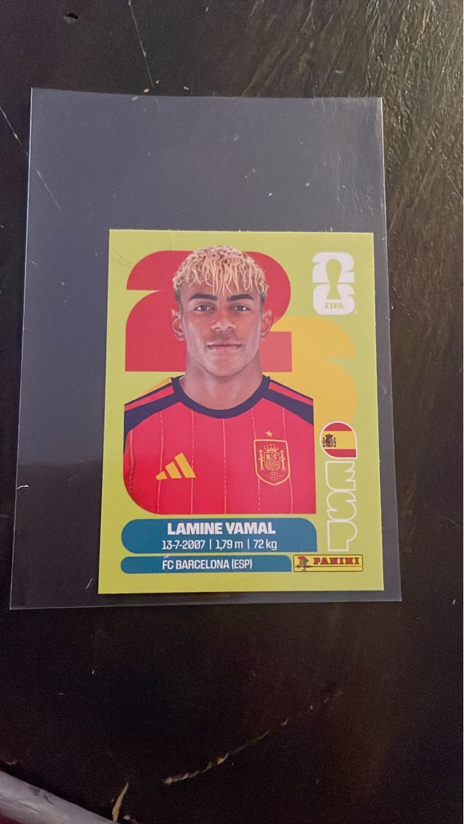 Panini Sammelbilder & Trading cards: WM Panini 2026 - Lamine Yamal – Neu (gemäss Beschreibung) aus Rotkreuz von Rajah