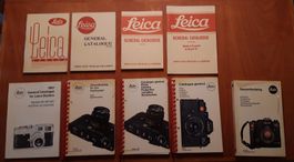 9x Leica / Leitz Gesamtkatalog Catalogue General