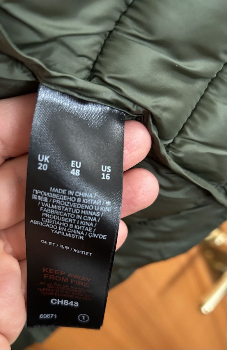 Gilet & Giacche: Steppweste von Capsule Grün Gr.48 – Usato da chur venduto da corazon710 3