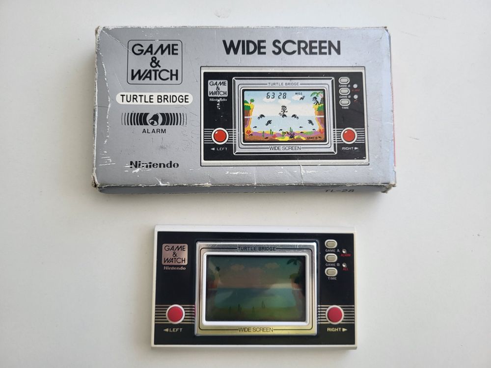 Nintendo Game & Watch OVP Turtle Bridge TL28 Kaufen auf