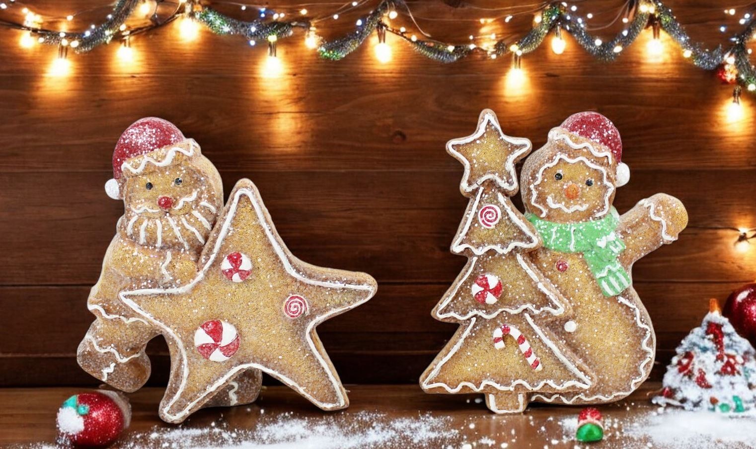 Tutte le decorazioni: Weihnachtsdeko Lebkuchenfigur (Stern) – Nuovo e nell'imballaggio originale da Oensingen venduto da Liquidations-Shop 2