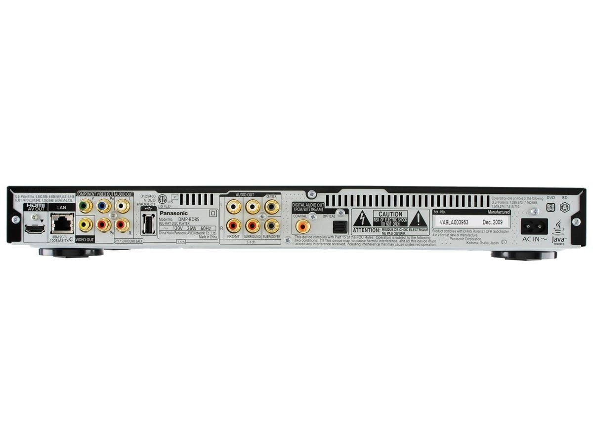 Panasonic Lettore multimediale & Streamer: Panasonic BD-85 Lecteur Blu-Ray – Usato da Bulle venduto da Christophe1080 5