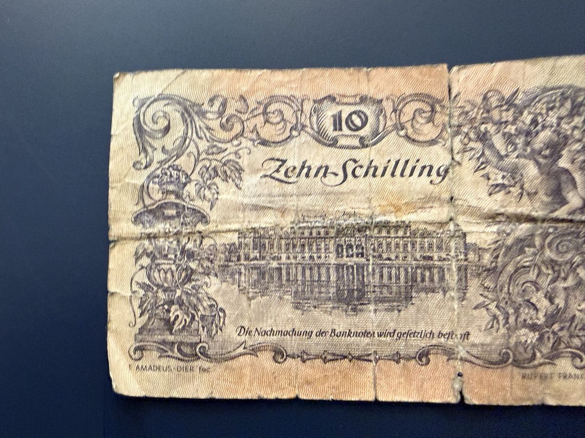 Banconote: 10 Schilling 1950 – Usato da Birmenstorf AG venduto da Pat_roll. 5