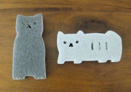 Schwamm Reinigungsschwamm Katze, 2 Stück