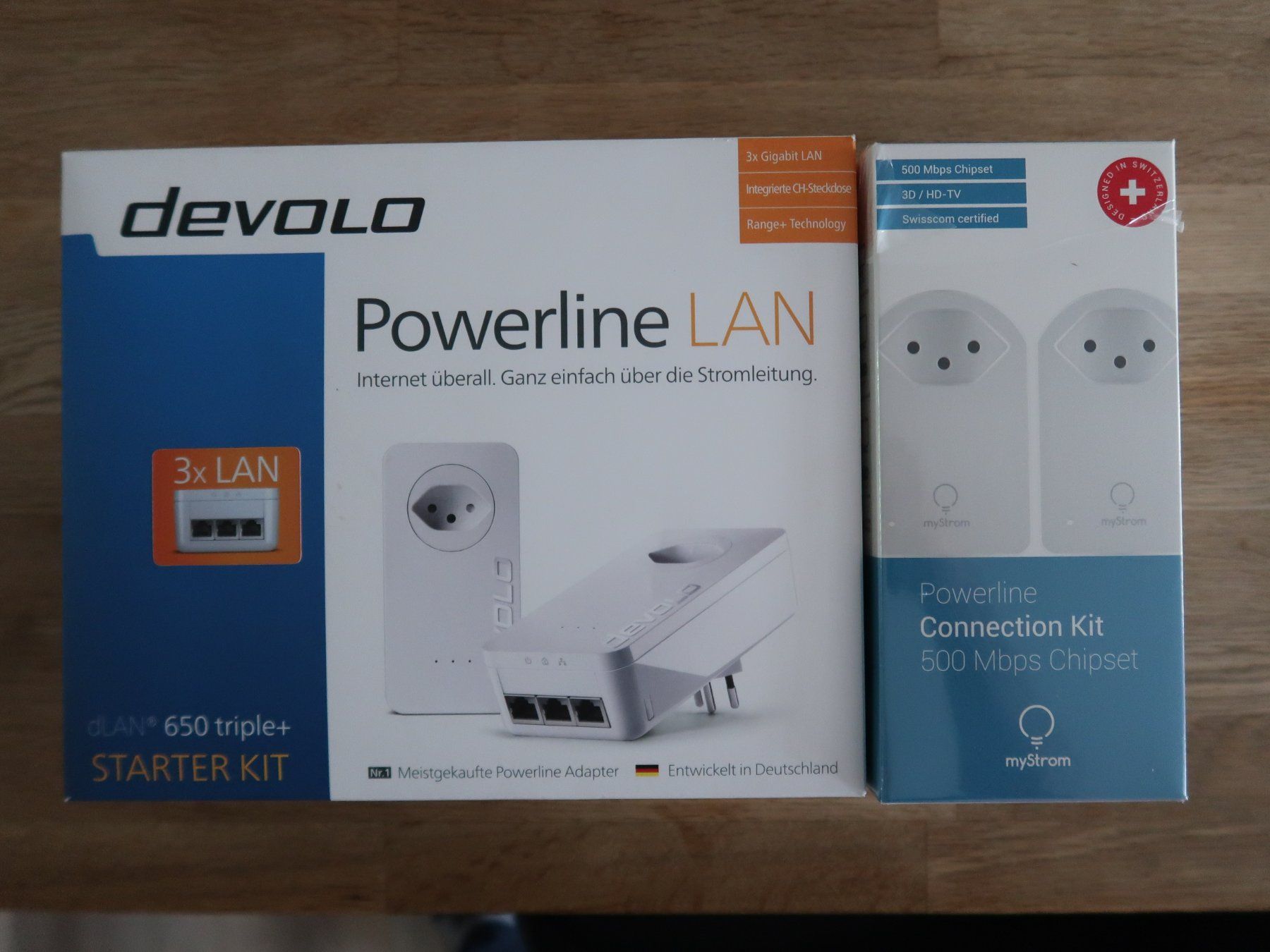 Devolo WiFi: Devolo Powerline dLAN 650 triple+, Kit de démarrage! – Usato da La Chaux-de-Fonds venduto da Criste 2