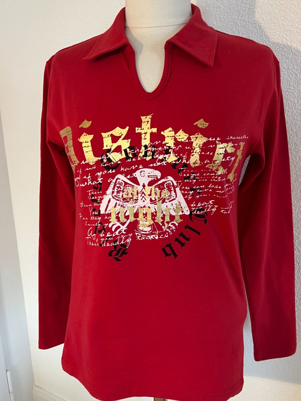 Maglioni & Felpe: CRISDIANO Damen Pullover, Gr. M, Rot, NEU – Nuovo e nell'imballaggio originale da Worb venduto da farben20zauber 1