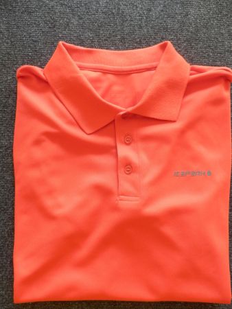 Polo Icepeak orange/rouge taille L en très bon état