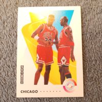 NBA 1991-92 Skybox Jordan & Pippen Chicago Bulls Card Basket
