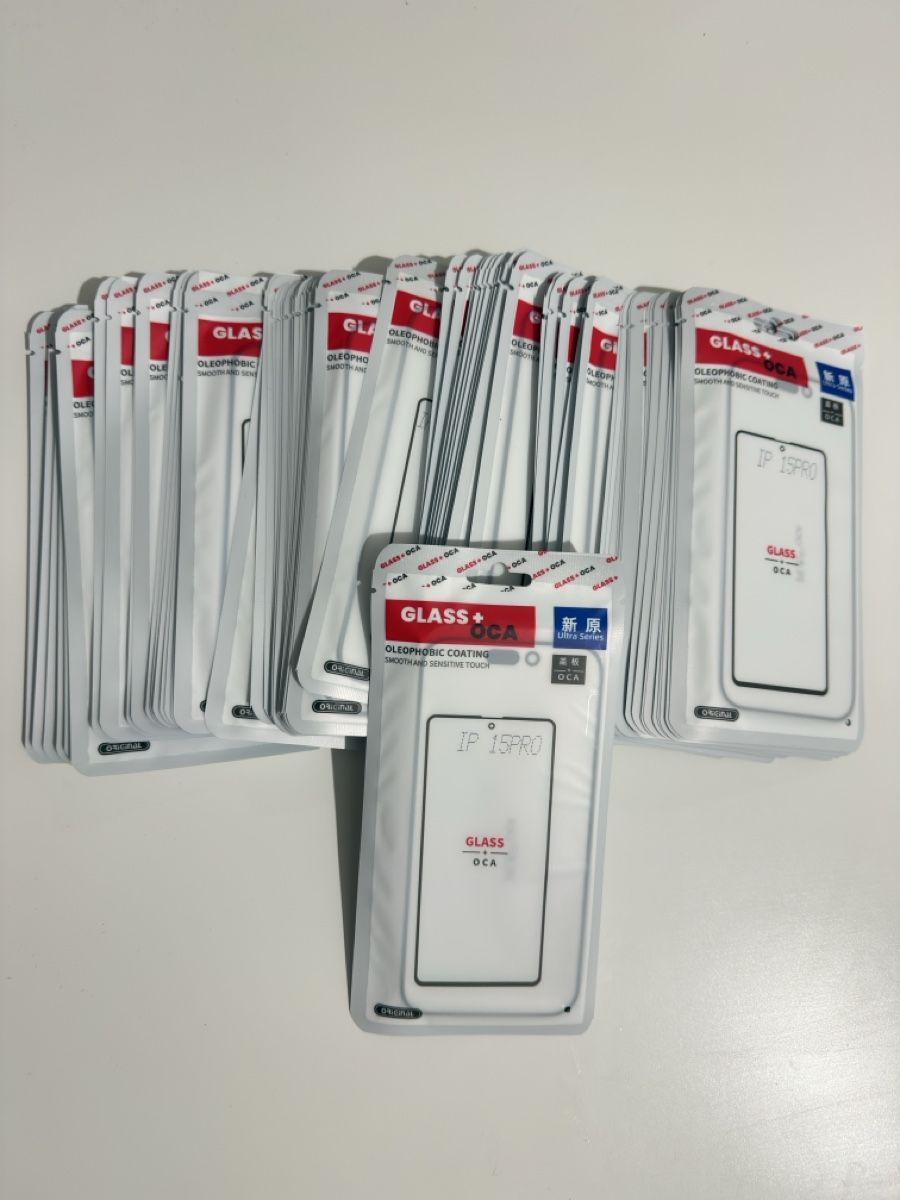 Apple Telefoni cellulari / Smartphones: Glass oca high quality imported from Japan all models – Nuovo e nell'imballaggio originale da Leukerbad venduto da mig_8bbp