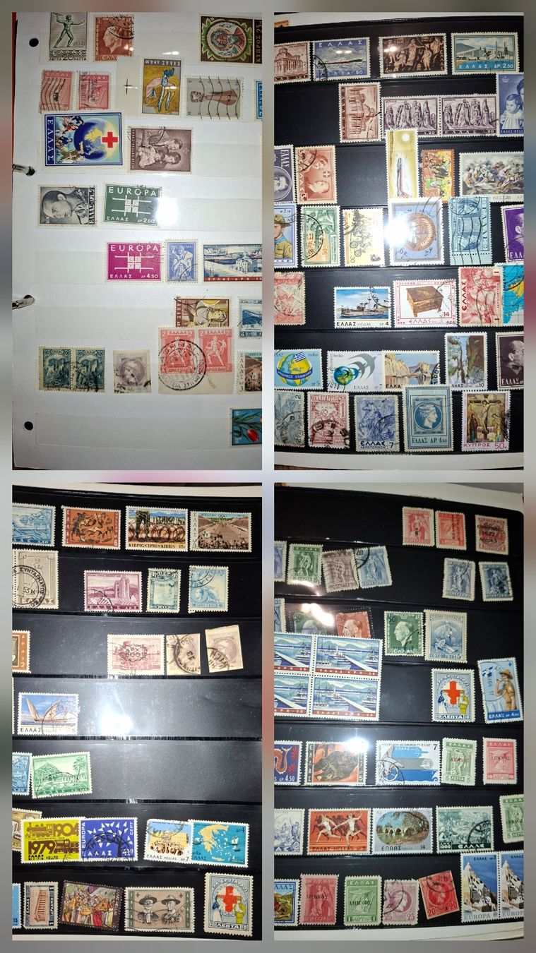 Alle Briefmarken: Sammlung Griechenland – Gebraucht aus Balgach von SIMEON27