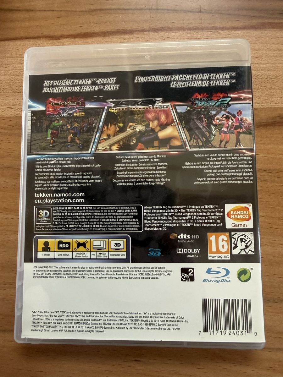 Namco Spiele: PS3-Game Tekken Hybrid – Gebraucht aus Grenchen von Bastet007 1