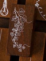 Holzstempel Nr.851, Pflanze, Zweig
