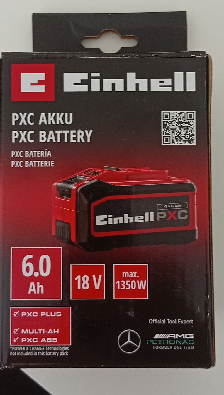 Einhell Accus & piles: Einhell PXC Battery 18V 6.0 Ah new – Neuf avec emballage d'origine à wattwil par pel_qh26